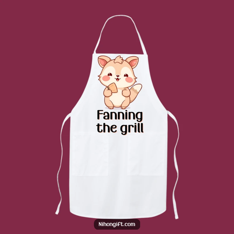 Funny Animal Fan Apron - Hospitable Kitchen Gift
