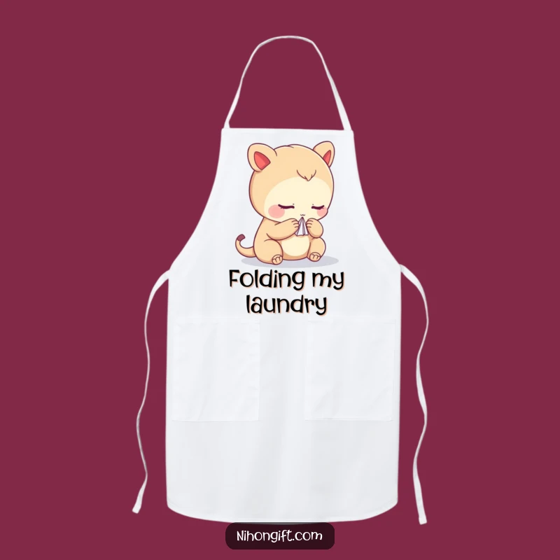 Funny Creature Crane Apron - Artistic Kitchen Gift
