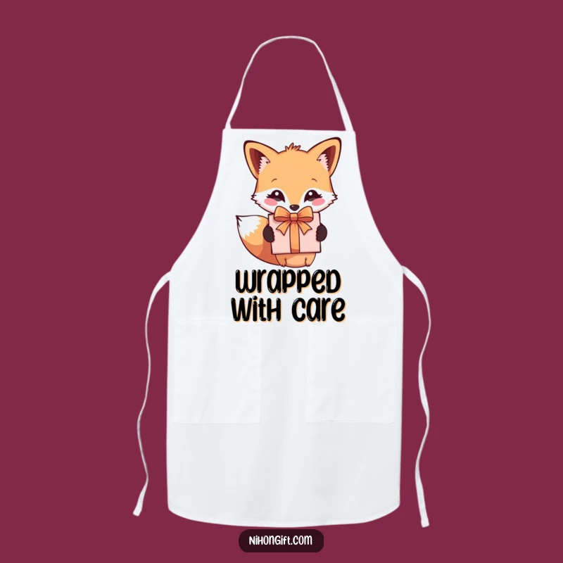 Kitchen Fox Chef Funny Apron: Cook Up Laughs with this Funny Gift