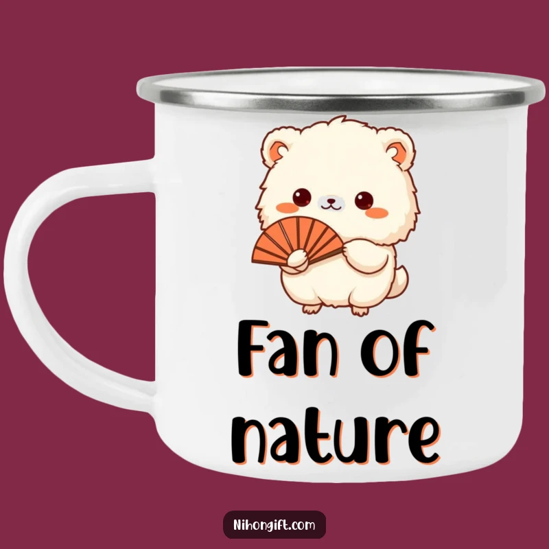 Funny Fluffy Animal Fan Camping Mug: Adventure with Laughs & Warm Drinks