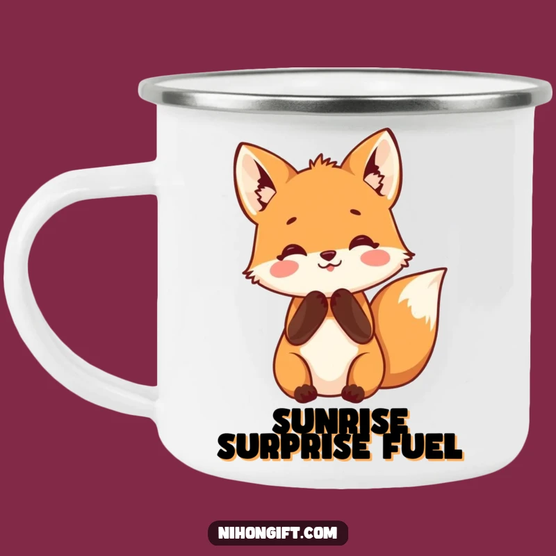 Funny Fox Camping Mug - Durable Anticipation Mug, Great Gift