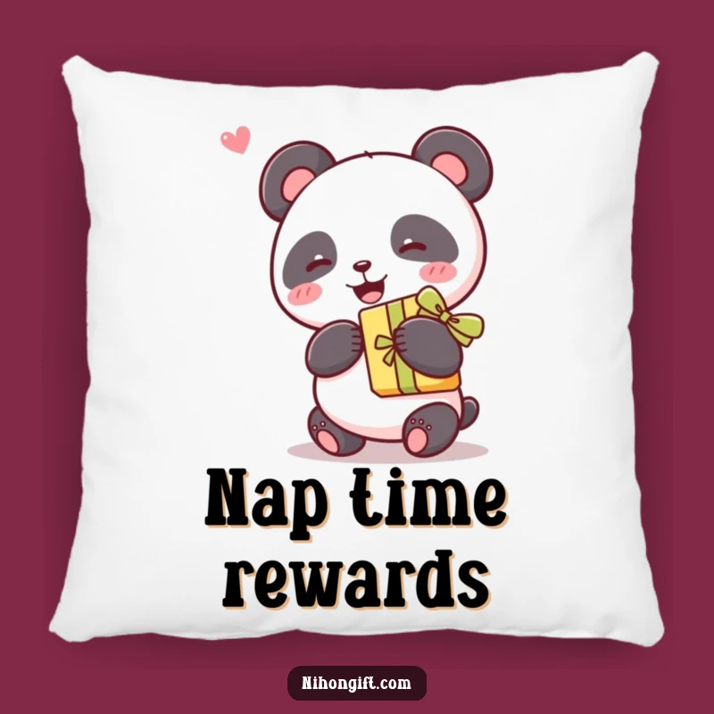 Funny Kawaii Panda Gift Pillow - Cozy Comfort & Adorable Decor
