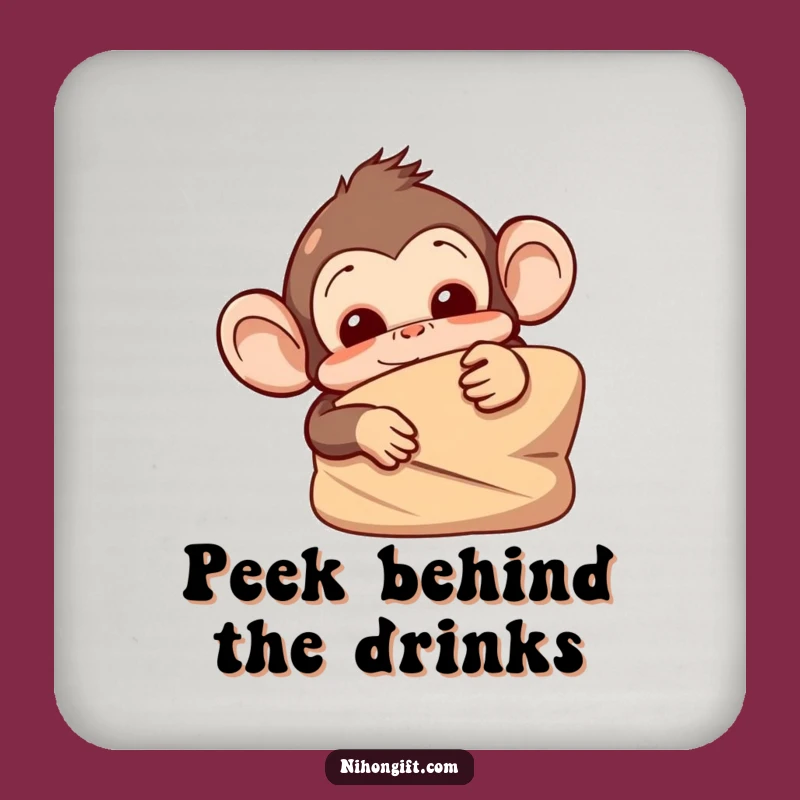 Funny Monkey Coasters: Protect Surfaces with Playful Charm