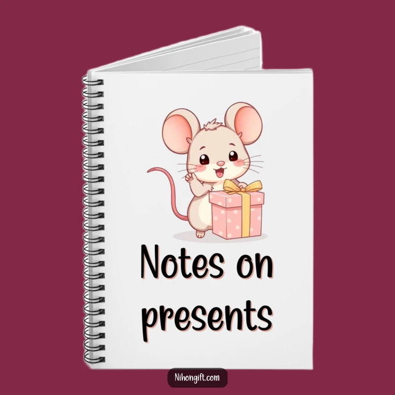 Funny Kawaii Mouse Gift Pointer Notebook - Jot Down Exciting Ideas