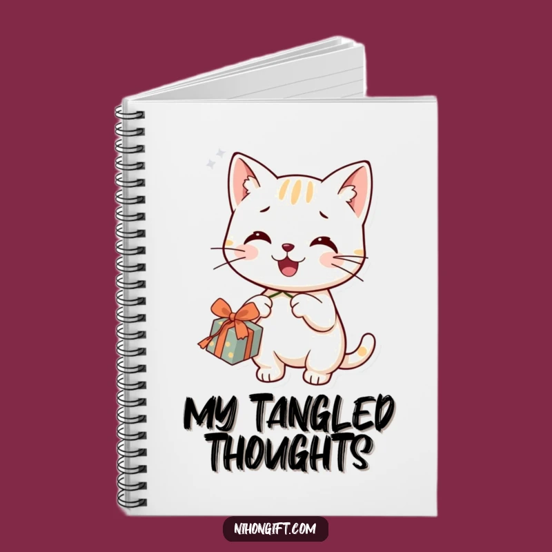 Funny Cat Gift Notebook - Journal Your Playful Thoughts