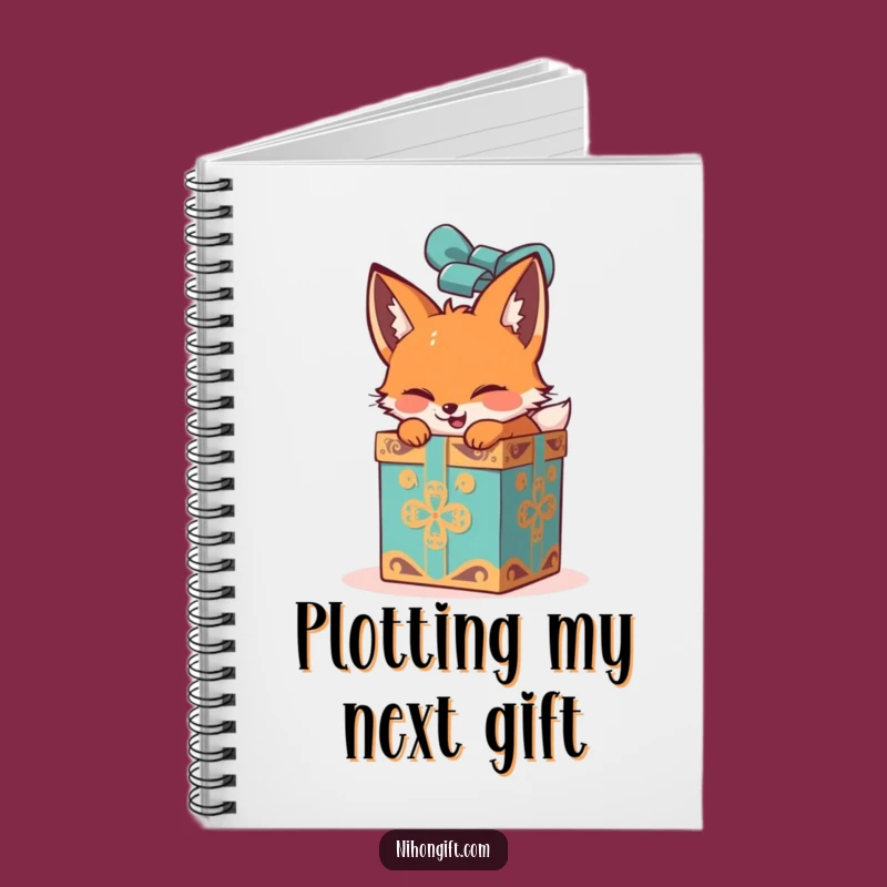 Funny Fox Gift Notebook - Journal Your Thoughts with Humor