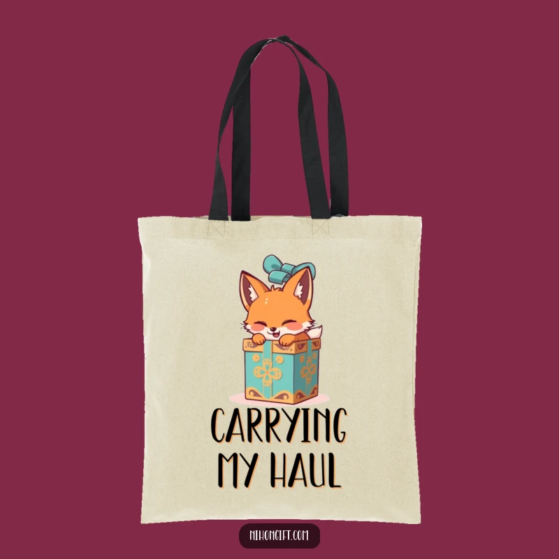 Funny Fox Gift Tote Bag - Stylish and Humorous Present Carrier