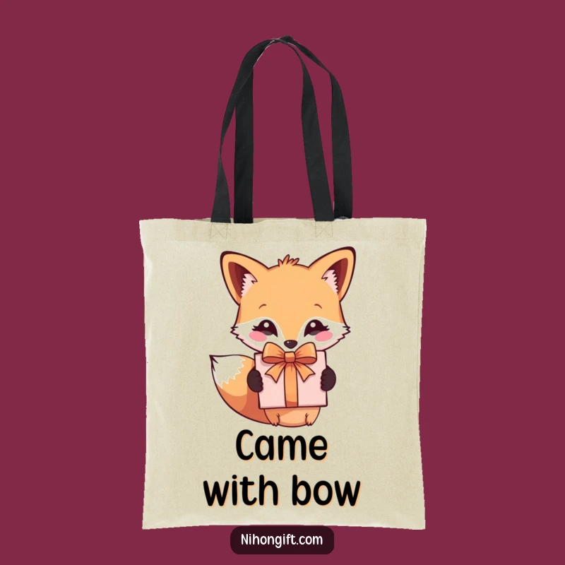 Charming Fox Gift Carrier Funny Tote Bag: Your Go-To Funny Shopping Companion
