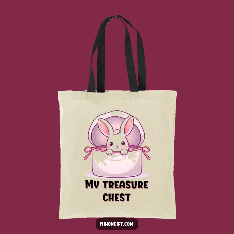 Funny Rabbit Gift Bag Tote: Carry Your Treasures with Playful Surprise